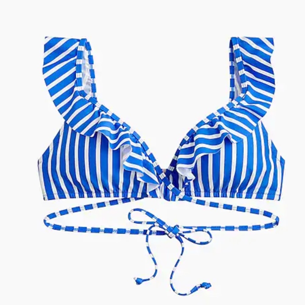 J. Crew Caribbean blue bikini top xs bottom s